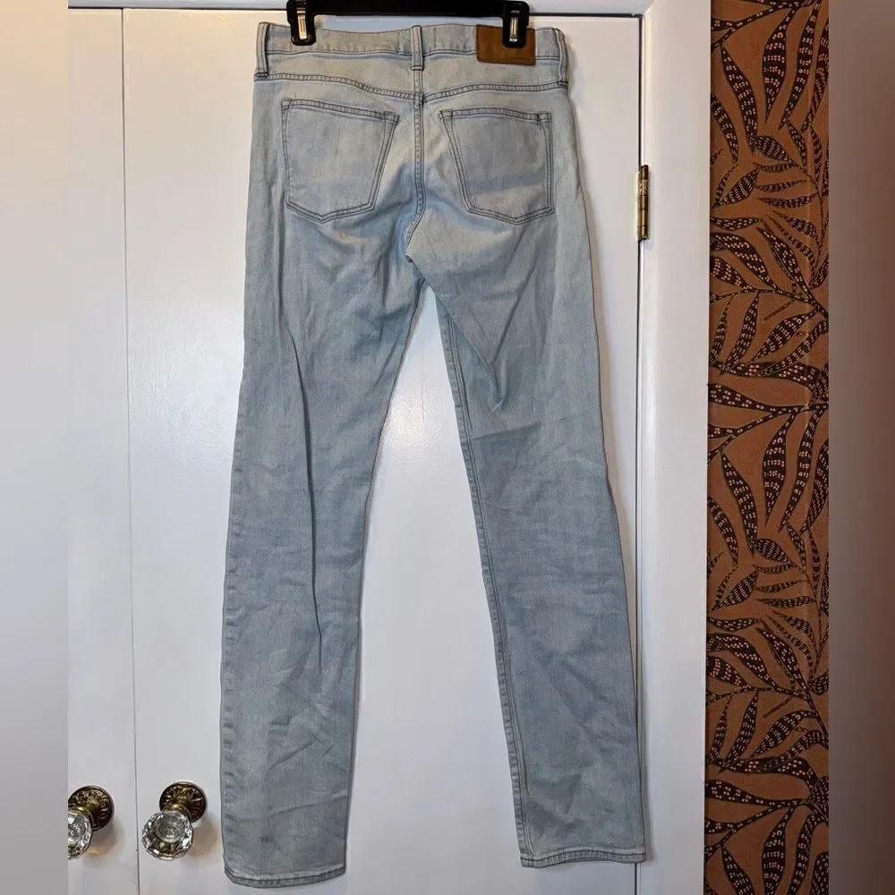 J.CREW 484 Slim-fit Stretch Jean In Three-year Wash Men’s Size 30x34